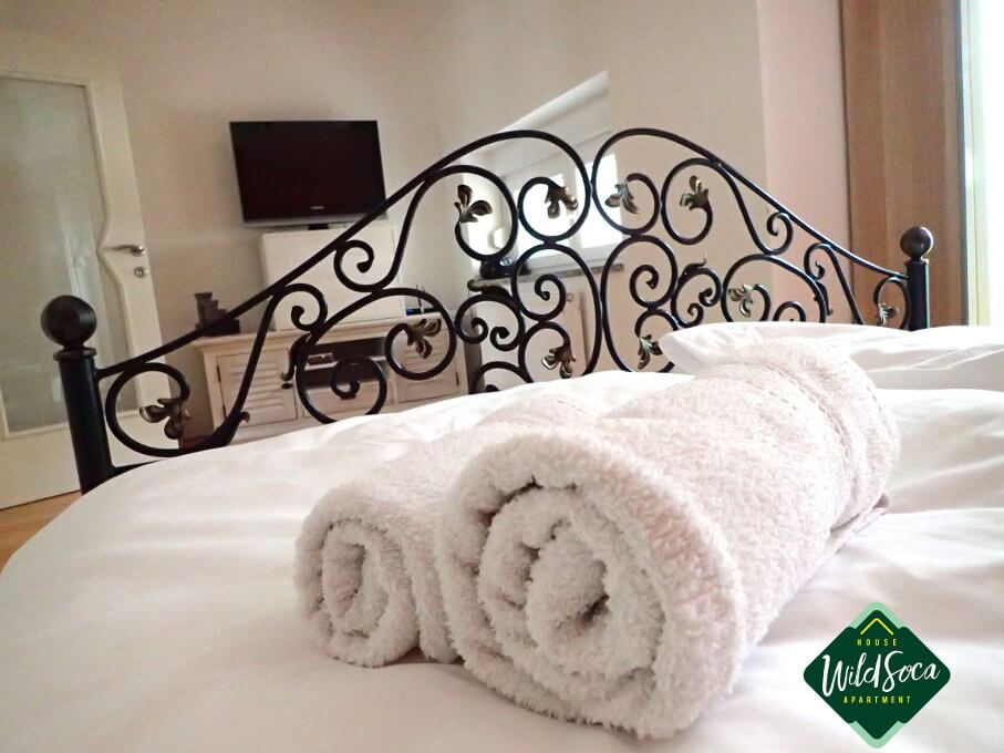 Accomodation in Bovec | Wild Soča House | Apartments No 5, bedroom